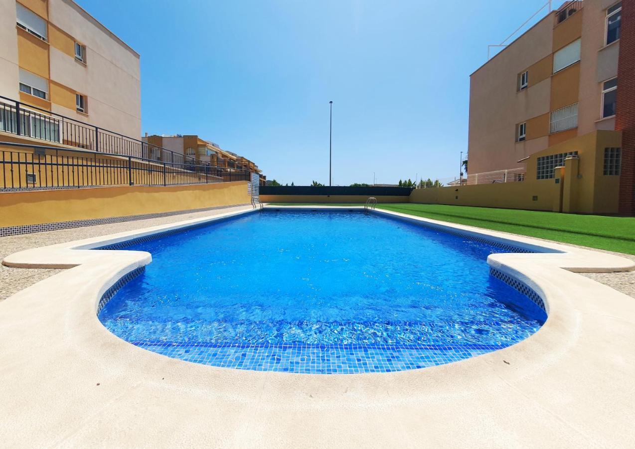 Amplia Terraza Con Piscina, Garaje Y Aire Acondicionado - By Aloha Palma Apartamento Águilas Exterior foto