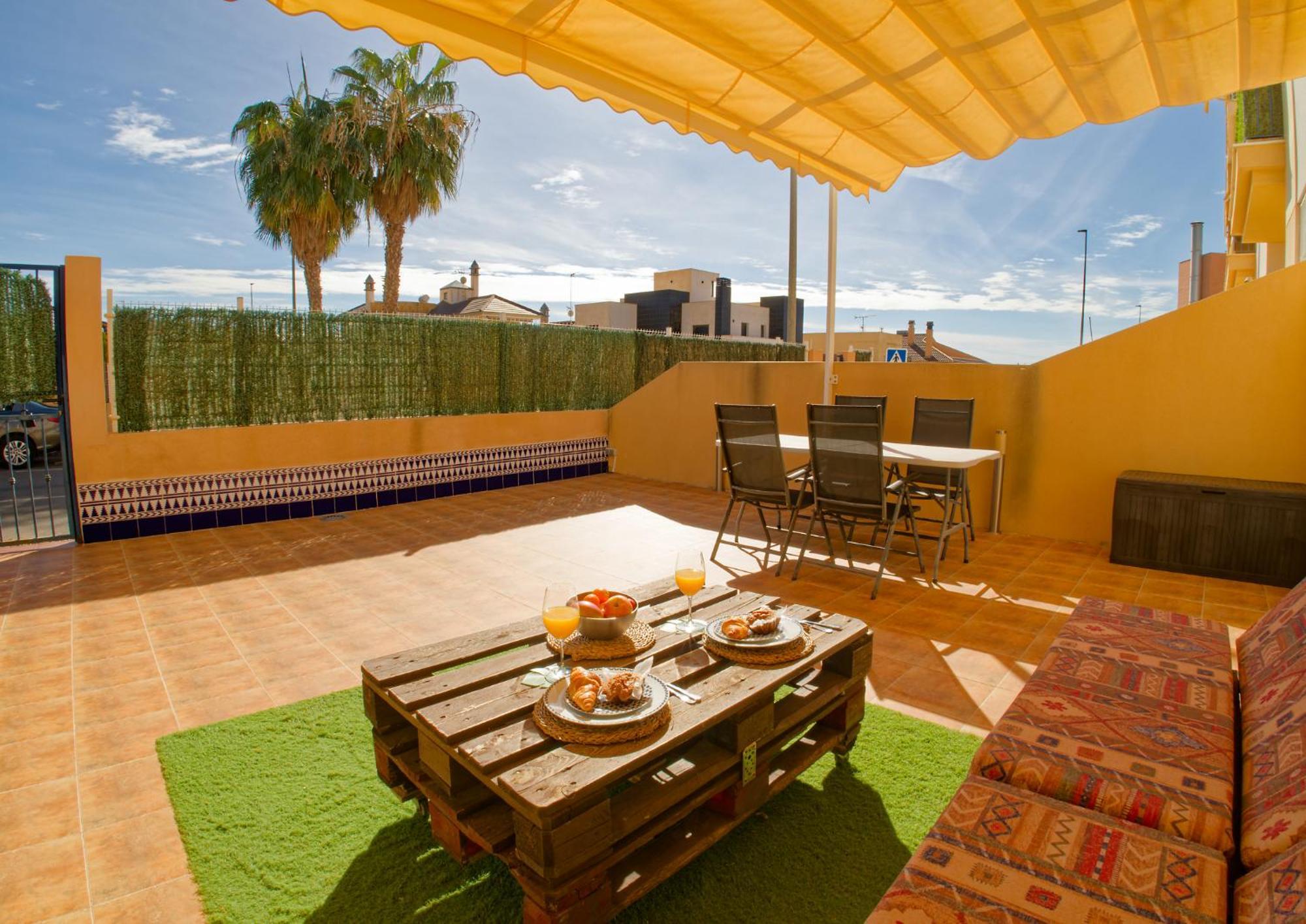Amplia Terraza Con Piscina, Garaje Y Aire Acondicionado - By Aloha Palma Apartamento Águilas Exterior foto