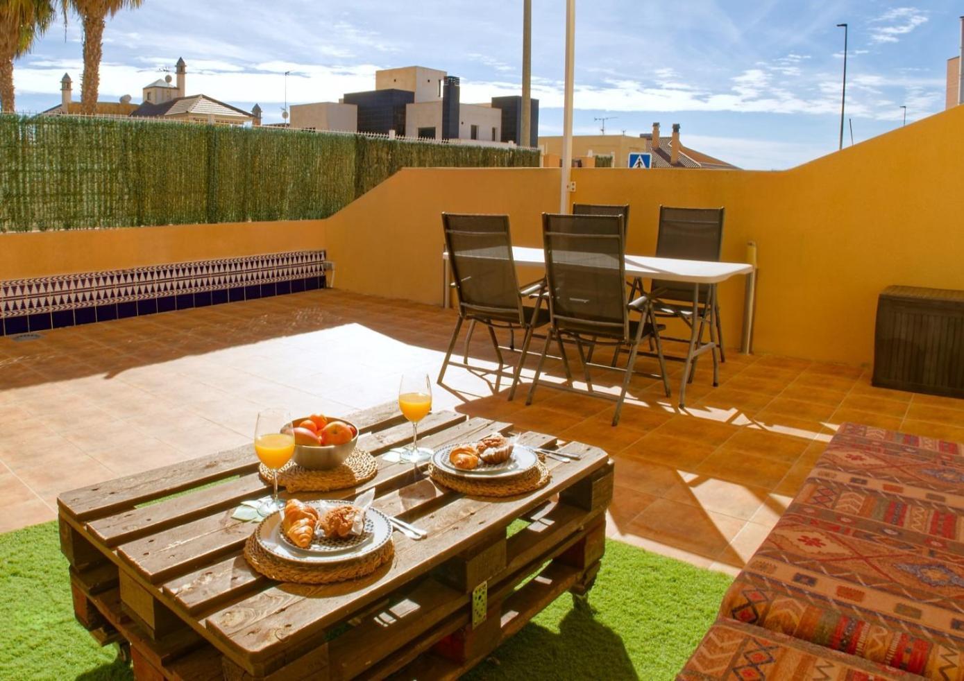 Amplia Terraza Con Piscina, Garaje Y Aire Acondicionado - By Aloha Palma Apartamento Águilas Exterior foto